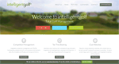 Desktop Screenshot of intelligentgolf.co.uk