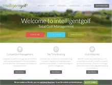 Tablet Screenshot of intelligentgolf.co.uk