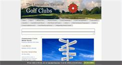 Desktop Screenshot of lancashirecounty.intelligentgolf.co.uk