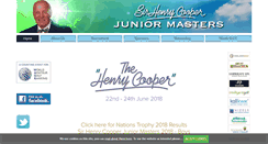 Desktop Screenshot of juniormasters.intelligentgolf.co.uk