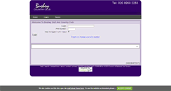 Desktop Screenshot of bushey.intelligentgolf.co.uk